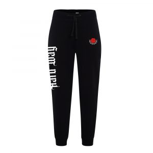 Pantalón deportivo con puños en bajo
