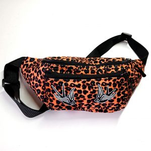 Riñonera leopardo