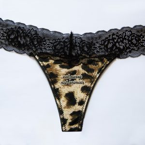 Tanga Lencero leopardo