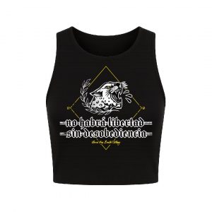 Top Leopardo Blanco